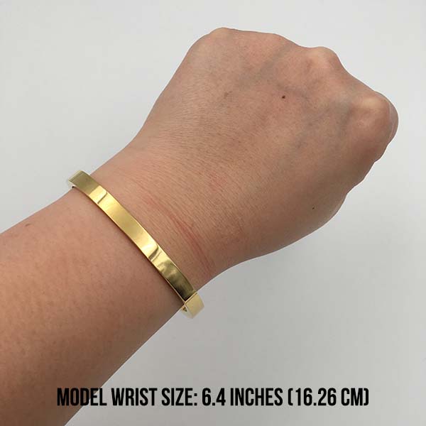 Gold hot sale cremation bracelet