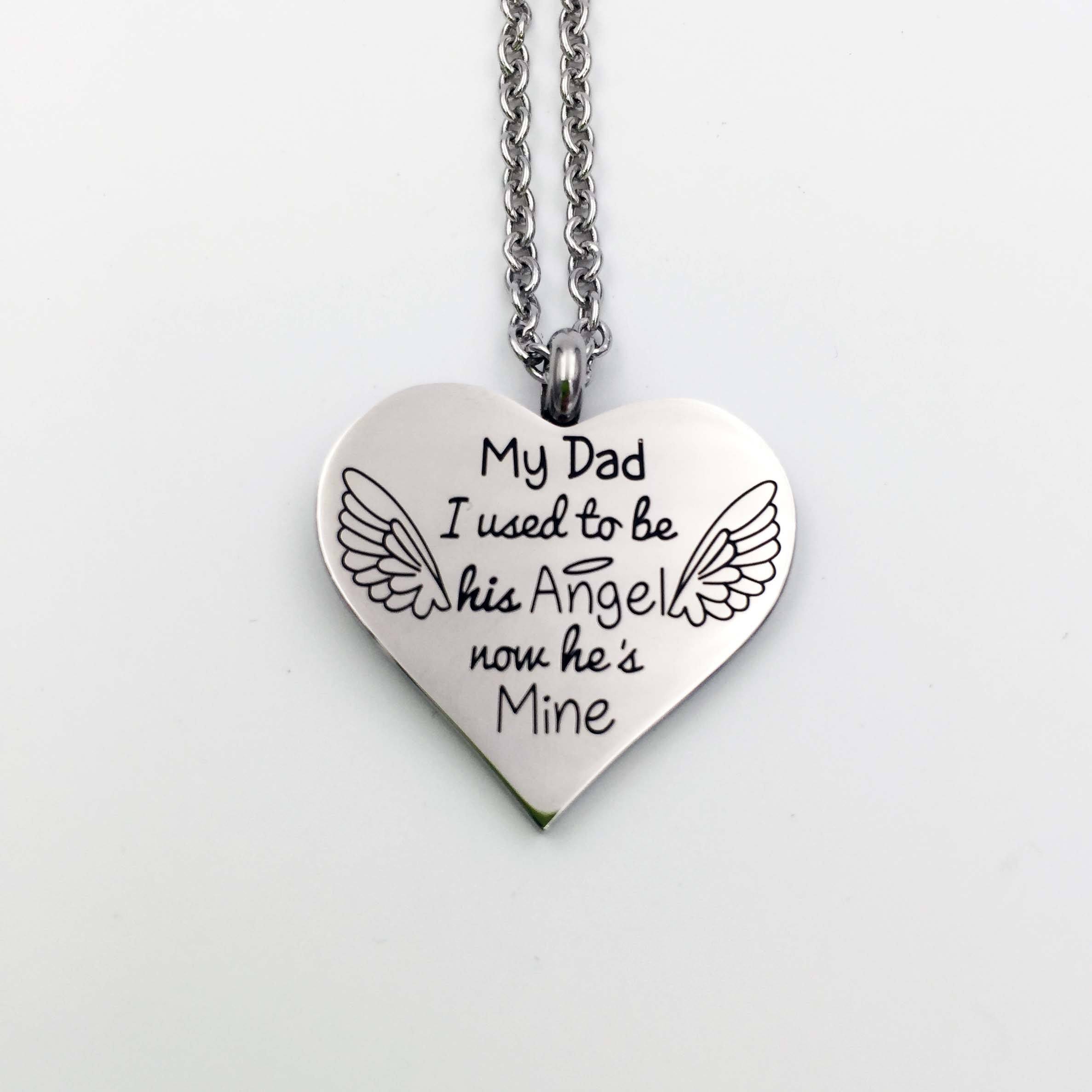 Daughter Loss Of Dad Gift, Gift For Fathers Passing, Dad Passed Away, -  Sayings into Things