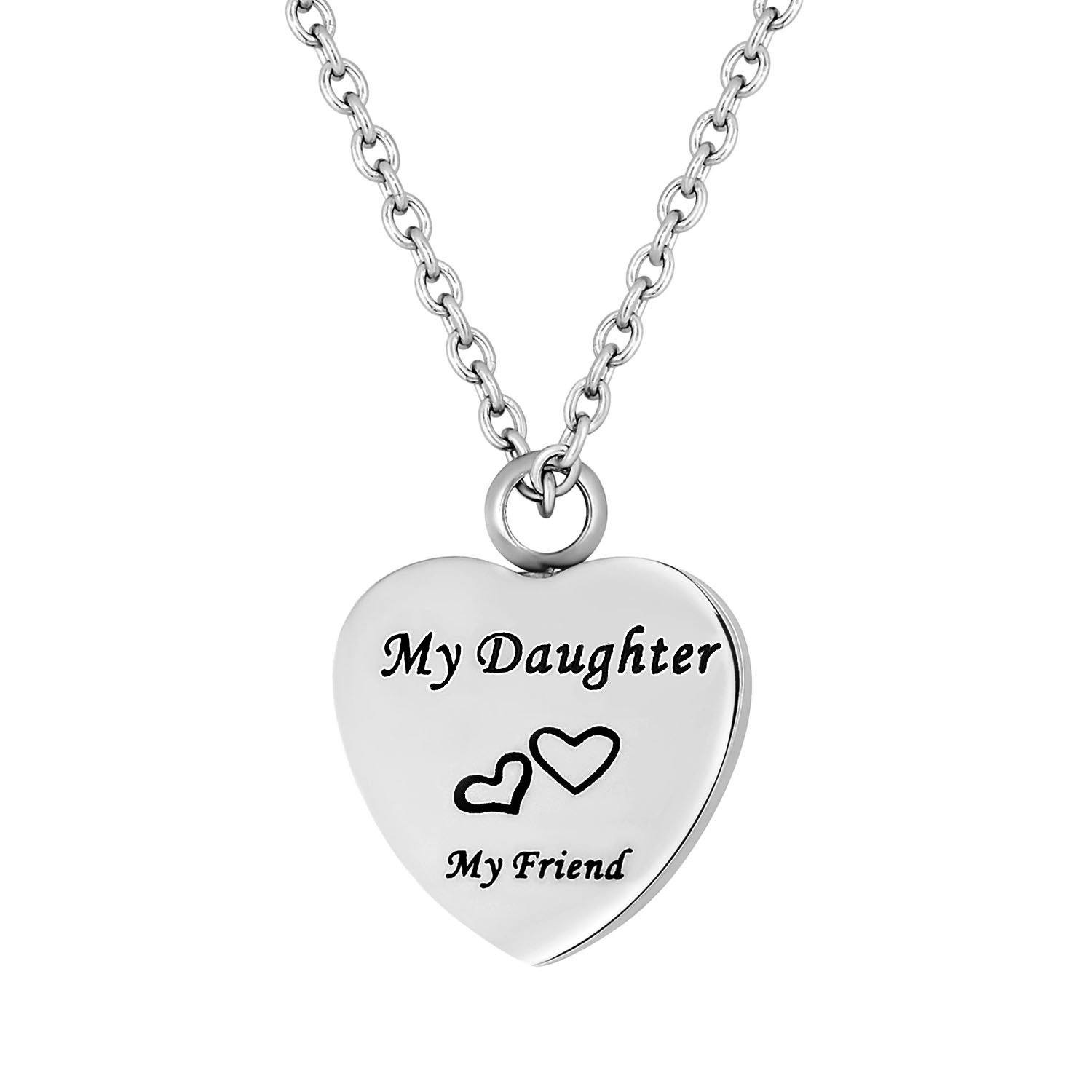 Cremation Jewelry Necklace for Ashes - My Daughter