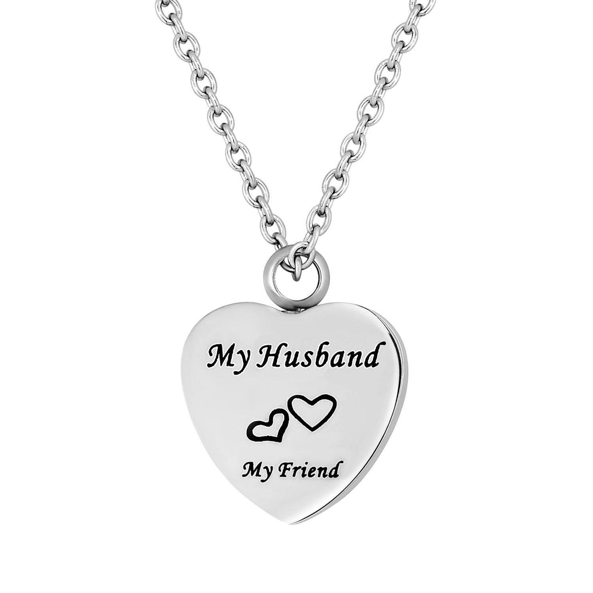 Cremation Jewelry Necklace for Ashes - My Husband